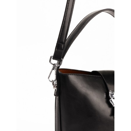 Women's bag, 27*7*12, lightning departure, belt lengths, black-7