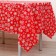 The tablecloth "Snowflakes", 137x274 cm.