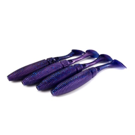 Vibro -tail Yaman Pro Springy Shad, 15.2 cm, color #08. Packaging 4 pcs.-2
