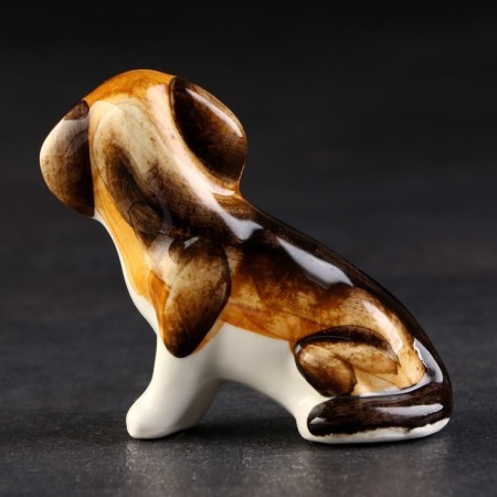 Porcelain figurine "Bigl", 7x6x3.5 cm-2