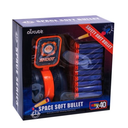 The target "Try to get it", with a set of soft bullets-5