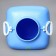 Food flash, 100 l, neck 19 cm, blue