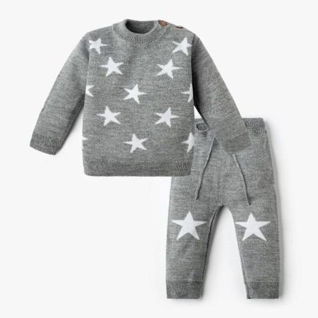 Knitted crumb set "Star" Height 80-86 cm