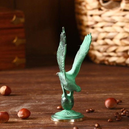 Souvenir "Steppe Eagle" Brass 5.5x5.5x15 cm-2