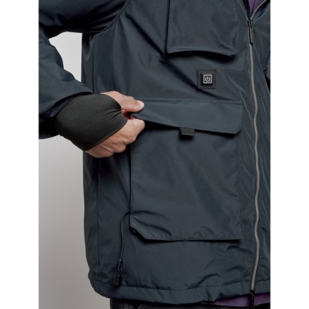 Luy jacket transformer male winter, size 50, dark blue color-14
