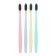 Set of 4 brushes, macarun, soft stiffness