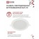 LED panel In Home RLP-VC, 12 W, 230 V, 4000 K, 960 lm, 145x30 mm, round, white