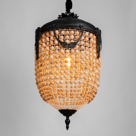 Ceiling light "Julius" brown/black 1x40W, E27, 46x46x82 cm-3