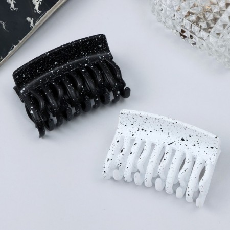 Hair crab "Florence" direct classic, 6.5 cm, mix-1