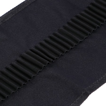 Penal soft twisting K-I-N 9050, 72 before, without filling, textile button, black-6