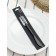 Stainless steel knife Magistro "folk", length 22 cm, black color