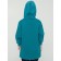 Sweatshirt for girls, height 104 cm, emerald color
