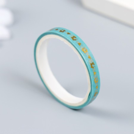 Adhesive tape Paper "Seasons" set of 20 pcs width. 0.5 cm dl. 2 m 4x10 cm-1