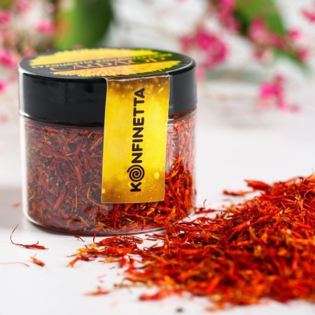 Dry flowers "saflor" for cupcakes, cakes and drinks, 8 g.-3