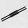 Barrels, 24 cm, 2 pcs, black color