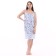 Night shirt female, blue color, size 48
