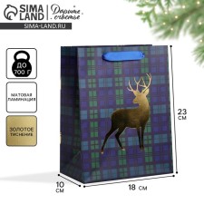Laminated vertical “Stylish” laminate, MS 18 x 23 x 10 cm, New Year