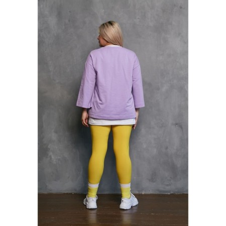 Female legins, size 62, yellow color-3