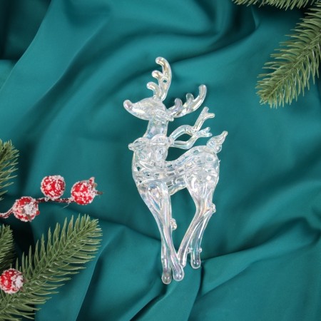 Decoration of the Christmas tree "constellation" deer, 16x7.5 cm