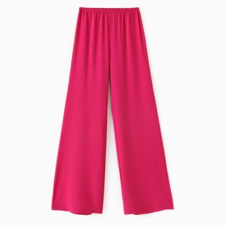 Women's pants Minaku: Casual Collection, pink color, size 44-3