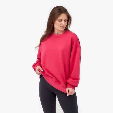 Female sweatshirt Minaku: Casual Collection Fuchsia Color, size 50-52-4