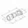 Ring Tutor isolated Ø 4.3 mm 4-6 mm² (NKI 6.0-4/NKI5.5-4) Yellow Rexant
