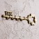 Key Key "Cey" Brass 20x5.5x2 cm