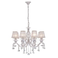 Люстра Maytoni ARM247-08-G, 8хE14, 40Вт, 72х72х119 см, цвет белый с золотом