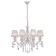Maytoni ARM247-08-G, 8HE14, 40W, 72x72x119 cm, white color with gold