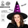 Carnival hat "Witch" Violet tape