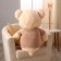 Soft toy "Bear", in a knitted jacket, 100 cm, beige color