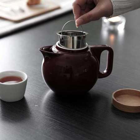 Hot teapot Viva Scandinavia Jaimi, with a strainer, 0.65 liters-4