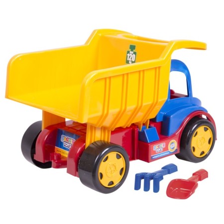 Minetrack 120 truck, sand set, blue-yellow color-3