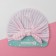Baby cap I "strip" size 48, pink color