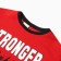 Jumper for the boy Minaku: Exclusive Print, red color, height 128 cm