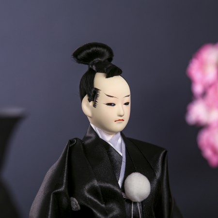 Collector doll "Samurai with a saber" 30x12.5x12.5 cm-4