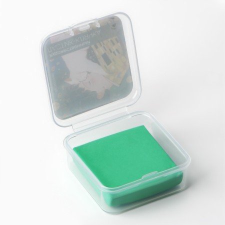 E Lastik Shopping "Klimt", green color-3
