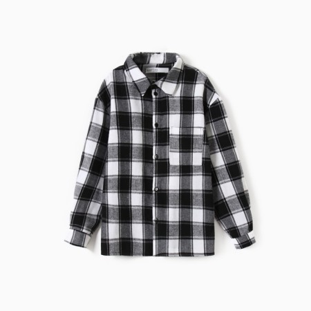 A shirt for a boy in a cage KAFTAN, p. 34 (122-128 cm)-6
