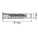 Tundra dowel, universal, polypropylene, 10x61 mm, 500 pcs
