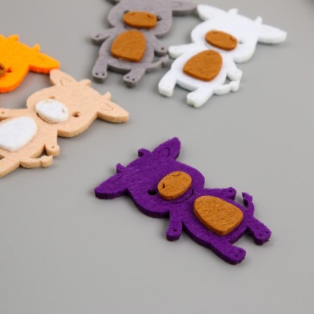 Fetter "Gobby" 3,8x5.7 cm (set 6 pcs)-1