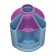 Organizer stand for the office rotating, Erichkrause Mini Desk, Manga, Blue with purple