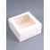 Cake box, white, 25 x 25 x 12 cm