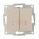 Passing switch 2-kl. SP Vesna Mechanism Cream. Lezard 742-0388-106