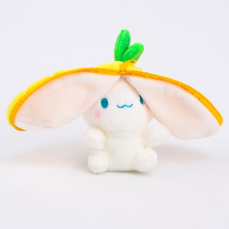 Soft toy "Bunny-ananas" on a key fabric, 11 cm-4