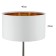 Obacco for the Torcher "Classic" E27 White gold 40x40x22cm