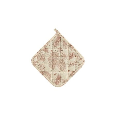 Nordic holidy tack, size 20x20 cm, beige color
