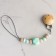 Gift set: a nipple for a nipple and a teething, mint, crumb I