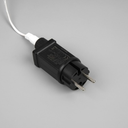 Garland “thread” 10 m, IP44, UMS, white thread, 100 LED, white glow, flickering all LEDs, 24 V-3