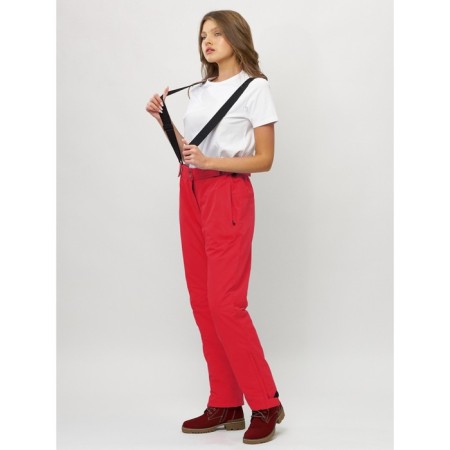 Ski -loving trousers, size 54, red color-9
