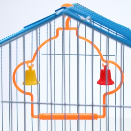 Poultry cell equipped BD-1/1D, 30 x 23 x 39 cm, blue-11